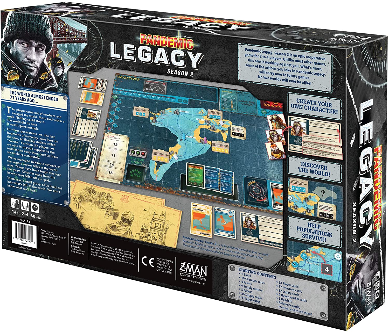Pandemic : Legacy Season 2 (Black Edition)
